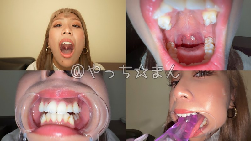 【個人撮影】若菜めあり 初喉チンコ触り＆口内観察