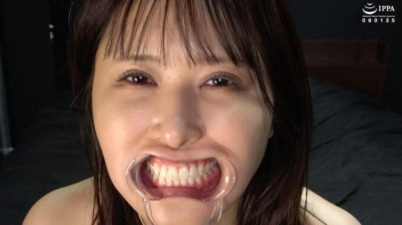 「【歯フェチ】敏感美女の綺麗な歯観察プレイ」清巳れの パッケージ画像