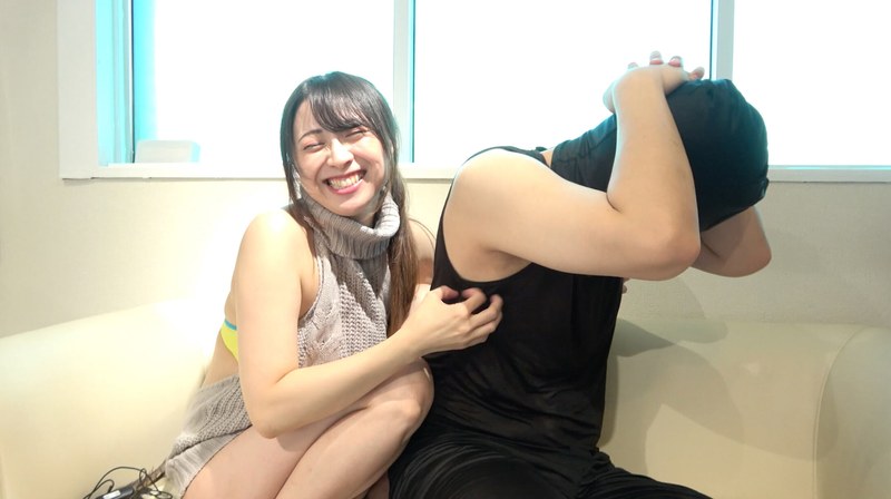 「【F/Mくすぐり】イジワルなお姉ちゃんに道具と指で翻弄されながら逃げられないくすぐり！」Vol.034- 4 優木なお パッケージ画像